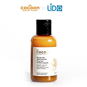 Sữa rửa mặt nghệ Hưng Yên cocoon 140ml sáng mịn da Thuần Chay