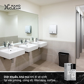 CHAI XỊT NANO BẠC DIỆT KHUẨN KHỬ MÙI TOILET NHÀ VỆ SINH