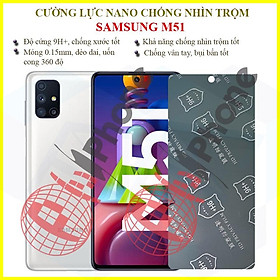 Mua Dán chống nhìn trộm dành cho  Samsung M51 - Dán cường lực dẻo nano 9H+