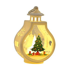 Christmas Candle Lantern Decorative Candle Lantern LED Candle Light for Patio