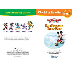 World Of Reading Level Pre-1: Mickey Mouse Funhouse: The Summer Snow Day