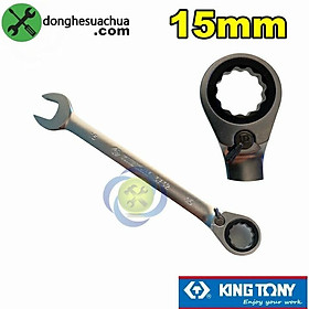 Mua Cờ lê vòng miệng tự động 15mm Kingtony 373215M có khóa gạt