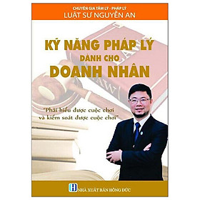 Kỹ Năng Pháp Lý Dành Cho Doanh Nhân