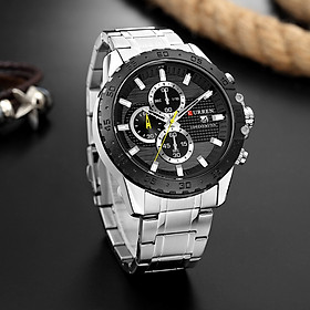 CURREN 8334 Man Watch Man Sport Watch Man Waterproof Outdoor Wristwatch Man Watch Man Quartz Business Watch Male Watch