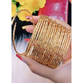 Vòng ximen khóa gài mạ vàng 18k - Viee 01