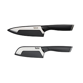 Mua Bộ dao Tefal Comfort  K221S244 15cm và 12cm - Cầm nắm thoải mái - Vỏ bảo vệ an toàn - Hàng chính hãng