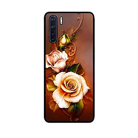 Ốp Lưng in cho Oppo A91 Mẫu Hoa Hồng 1 - Hàng Chính Hãng