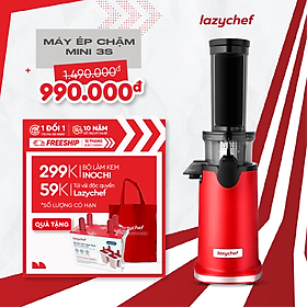 Mua MÁY ÉP CHẬM MINI 3S LAZYCHEF - THÁO LẮP TRONG 3 GIÂY  BẢO HÀNH 12 THÁNG  HÀNG CHÍNH HÃNG