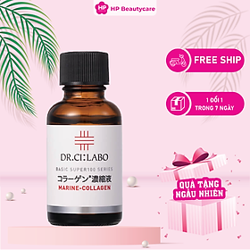 Tinh Chất Ngăn Ngừa Nếp Nhăn Và Chống Lão Hóa Dr.Ci:Labo Marine-Collagen Basic Super 100 Series (30mL)