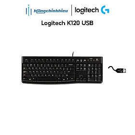 Bàn phím Logitech K120 USB Hàng chính hãng