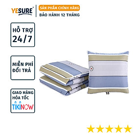 Mua Gối Tựa Lưng   Gối Ngủ Văn Phòng Có Thể Mở Ra Thành Chăn Đắp Rất Tiện Lợi YESURE ( Mở Ra Làm Chăn   Gấp Gọn  Thành Gối Tựa Trong 1 Sản Phẩm) - Hàng chính hãng