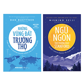 Hình ảnh Combo: Những Vùng Đất Trường Thọ + Ngủ Ngon Theo Phương Pháp Stanford