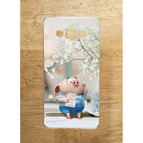 Ốp Lưng Dùng Cho Samsung A7 (Dẻo) - Heo Đọc Sach