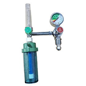 Buoy Type Oxygen Pressure Regulator Flowmeter Flow Meter Inhalator G5/8