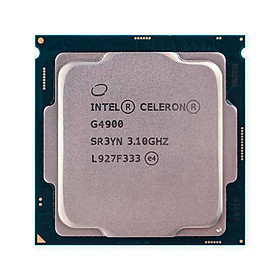 Mua Bộ Vi Xử Lý CPU Intel Celeron G4900 (3.10GHz  2M  2 Cores 2 Threads  Socket LGA1151-V2  Thế hệ 8) Tray chưa Fan - Hàng Chính Hãng
