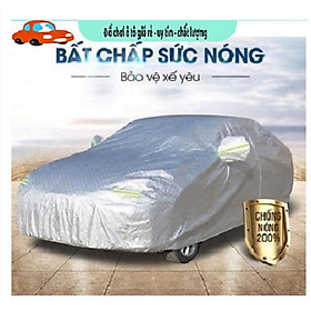 Bạt Phủ Toàn Xe 3 Lớp Chống Xước, Chống Nắng, Chống Cháy Cho Ô Tô