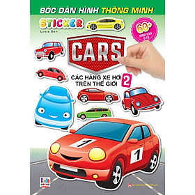 Sách - Bóc Dán Hình Sticker Thông Minh - Cars: Các Hãng Xe Hơi Trên Thế Giới Tập 2