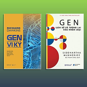 Combo Sách : GEN - Lịch Sử Và Tương Lai Của Nhân Loại + Gen Vị Kỷ