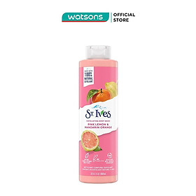 Sữa Tắm Tẩy Tế Bào Da ST. Ives Exfoliating Body Wash Pink Lemon & Madarin Orange Cam Chanh 650ml