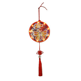 5D Diamond Painting Led Night Light Hanging Lamp with Tassel Special Shaped Diamond DIY Handmade Embroidery Crafts for