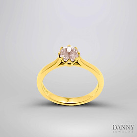 Nhẫn Nữ Danny Jewelry Bạc 925 Đá Màu Hình Hoa N0030Ci/Zi/Ro