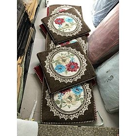 Mua Nệm Trải Ghế Thêu hoa 5d Xả Kho Thu Hồi Vốn