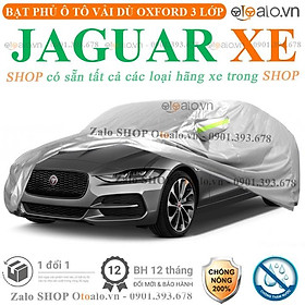Bạt che phủ xe ô tô Jaguar XE 3 lớp cao cấp