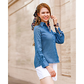 Áo Sơ Mi Linen Baptisia TOP171 Thời trang thiết kế Hity