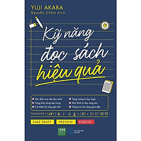 [Download Sách] Cuốn Sách Tư Duy - Kỹ Năng Sống Hay Mọi Người Đều Nên Có: Kỹ Năng Đọc Sách Hiệu Quả