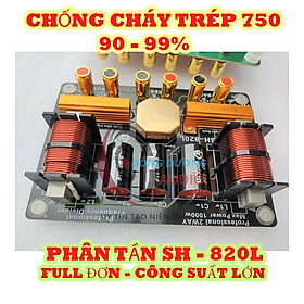 Mua MẠCH PHÂN TẦN FULL ĐƠN SH-820L - 1 BASS + 1 TRÉP - PHÂN TẦN CHỐNG CHÁY TRÉP 750 - HÀNG NHẬP KHẨU