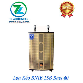 Loa kéo bluetooth BNIB 15B bass 40,Loa karaoke Hàng chính hãng Nhập Khẩu 2024,Tặng kèm bộ sạc và 4 quả pin 1200mah