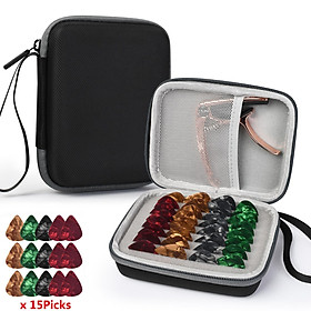 Guitar Pick Holder Case Large Capacity Guitar Accessory Protective Guitar Player