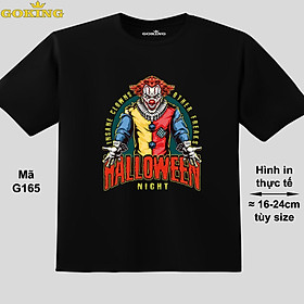 Halloween, mã G165. Áo thun siêu đẹp cho cả gia đình. Form unisex cho nam