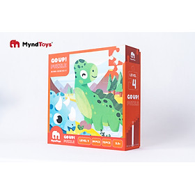 Đồ Chơi Xếp Hình MyndToys Go Up! Puzzle Level 4 - Dino Series F