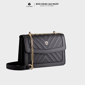 Túi Yuumy ( Thời trang nữ đi chơi nắp gập size 22 - Túi đeo chéo da Seasand YN138 )