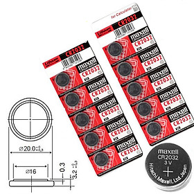 Mua Pin Maxell Cmos CR2032 1 viên lẻ loại tốt