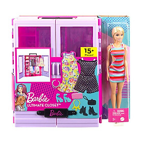 Đồ Chơi BARBIE Tủ Thời Trang Đẳng Cấp Của Barbie HJL66