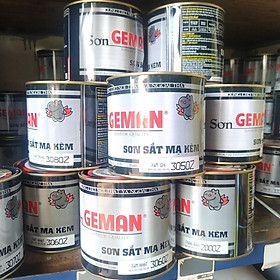 Mua Sơn sắt mạ kẽm GEMAN màu đen