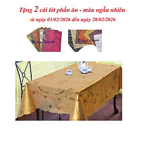 Khăn Trải Bàn PAULEE - FY 065K (180 x 135 cm) - Vàng