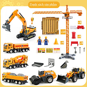 Tuyển tập bộ đồ chơi mô hình KAVY No.8810 cho bé gồm nhiều chủ đề xây dựng, cảng biển, cứu hỏa, quân sự ( nhựa ABS an toàn cho người sử dụng) có hộp đựng