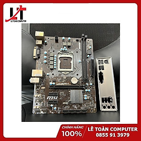 Mua Main MSI H110M PRO-D (Đã Mod Bios Chạy Cpu I3 9100F  i5 9400F) - Hàng Chính Hãng