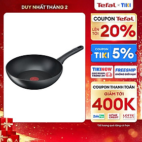 Chảo sâu lòng chống dính đáy từ Tefal Ultimate 28cm, dùng cho mọi loại bếp - Sản xuất tại Pháp - Hàng chính hãng