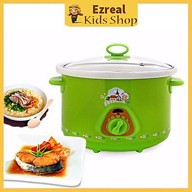 Nồi Nấu Cháo Điện, Nồi Nấu Cháo Chậm 1,5L Hầm Xương, Kho Thịt, Cá, Nấu Cháo Cho Bé Đa Năng