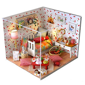 Mô hình nhà búp bê I-DIY phòng ngủ Mùa thu Autumn Love