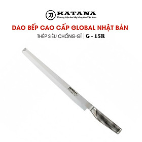 Mua Dao bếp Nhật cao cấp Global G15R Tako Sashimi - Dao Sashimi tay phải (300mm)- Dao bếp Nhật chính hãng