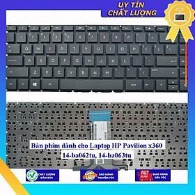 Bàn phím dùng cho Laptop HP Pavilion x360 14-ba062tu 14-ba063tu - Hàng Nhập Khẩu New Seal