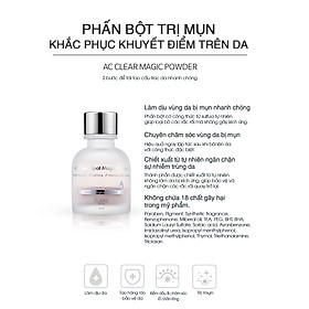 Phấn Bột Hỗ Trợ Trị Mụn Chống Sẹo Ac Clear Spot Magic Powder The Plant Base