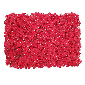 1 Piece Artificial Flower Wall Panels Wedding Venue Decor Red