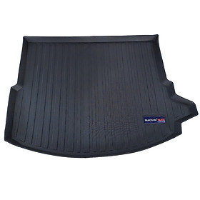Thảm lót cốp xe ô tô LANDROVER Discovery 5 chỗ (2015-2018) nhãn hiệu Macsim chất liệu TPV cao cấp màu đen (254)