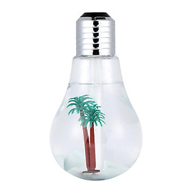 LED Lamp Bulb Ultrasonic Humidifier Mist Aroma Essential Oil Diffuser Car